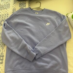 Nike Men's Lavender Crewneck Sweater
